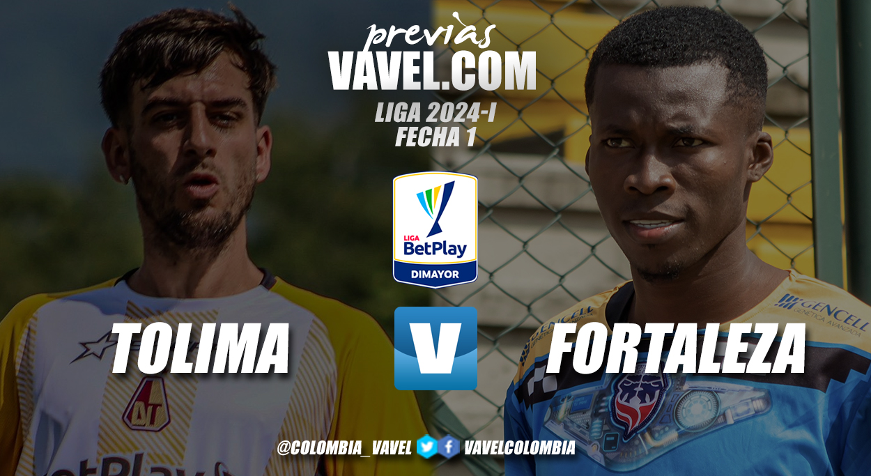 Previa Deportes Tolima vs Fortaleza: por un debut con pie derecho