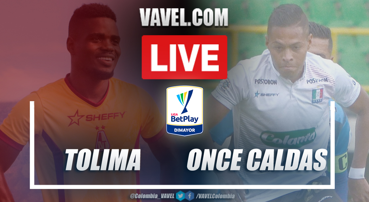 Resumen Tolima vs Once Caldas (1-1) por la fecha 1 de la Liga BetPlay 2021-I