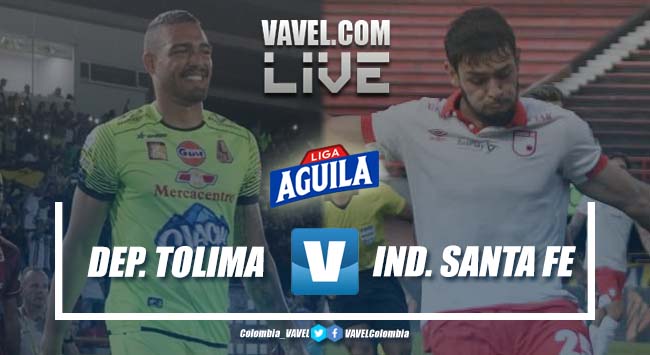 Deportes Tolima contundente ante un desteñido Santa Fe Deportes Tolima contundente ante un desteñido Santa Fe