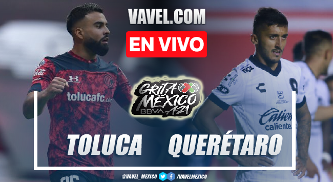 Goles  y Resumen del Toluca 1-1 Querétaro en el Apertura 2021 de la Liga MX