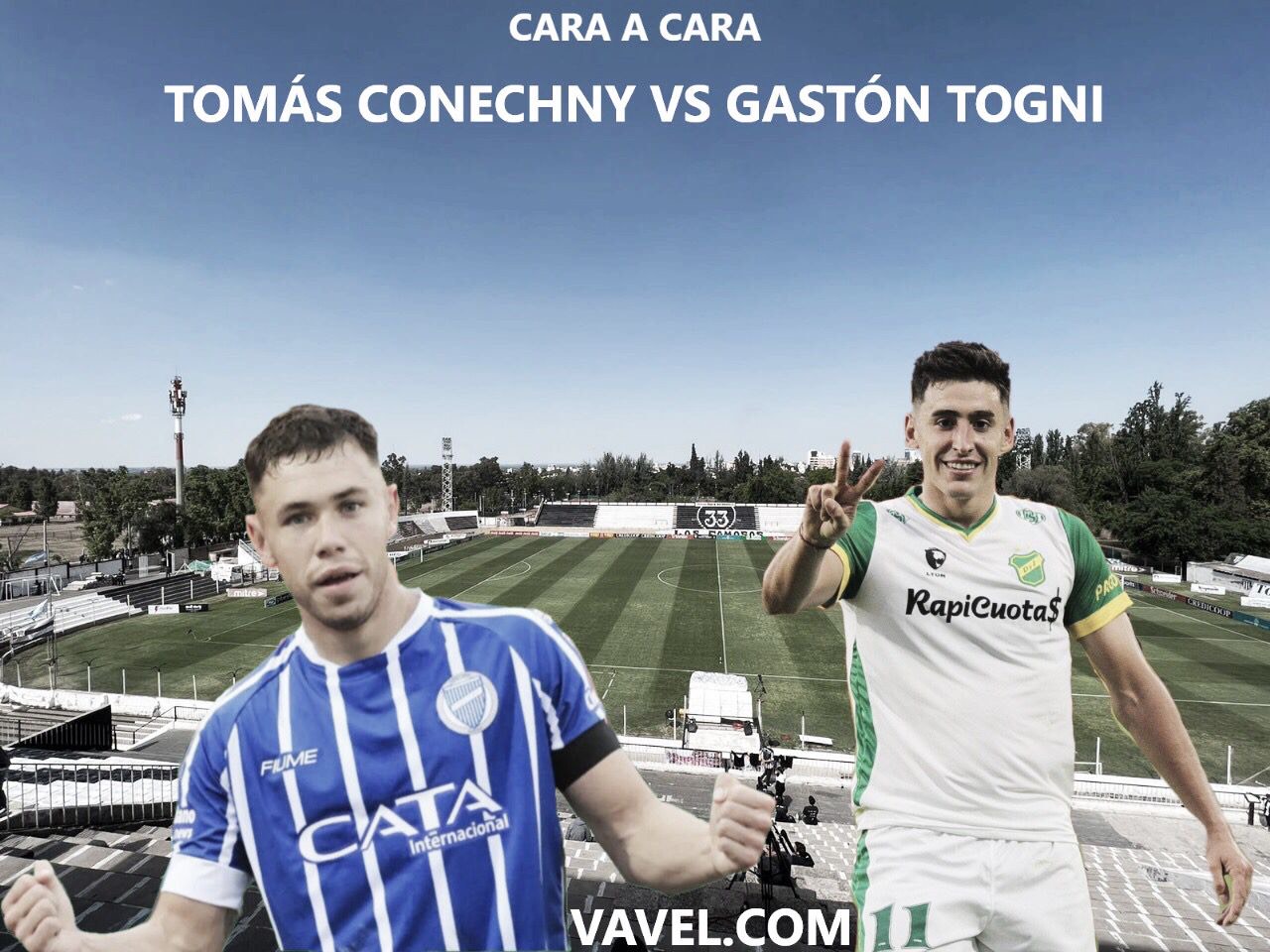 Tomás Conechny versus Gastón Togni: Una misma posición y sed de gol 