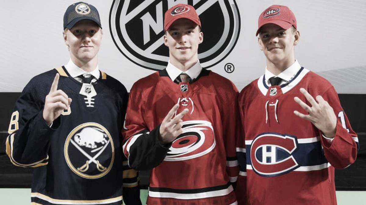 Rasmus Dahlin, número uno del Draft 2018 de la NHL