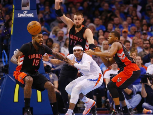 Oklahoma City Thunder Top Raptors Behind Yet Another Triple Double By Russell Westbrook