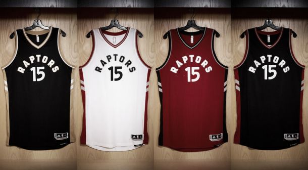 Más Canadá en los nuevos uniformes de los Raptors