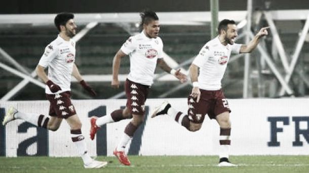 Il Toro fa poker, Verona ko: 1-3