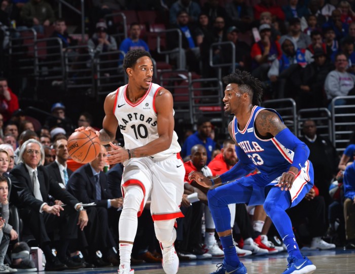 NBA - DeRozan trascina Toronto, Raptors di rimonta a Philadelphia