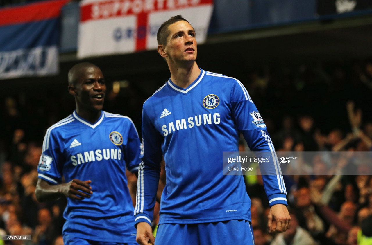 Fernando Torres Chelsea Goal Celebration