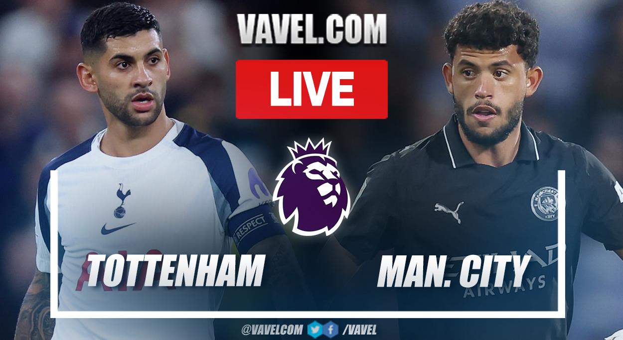 Tottenham vs Manchester City LIVE Score Updates: The home team narrows the gap (1-2)