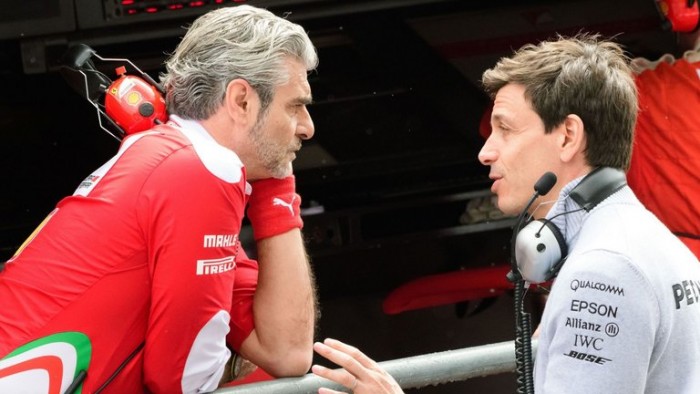 F1 - Toto Wolff: "Ferrari favorita per il mondiale" F1 - Toto Wolff: "Ferrari favorita per il mondiale"