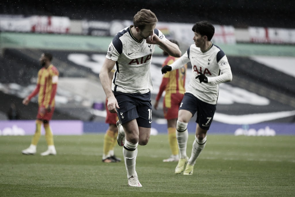 Dupla
Kane-Son decide e dá vitória ao Tottenham contra West Bromwich