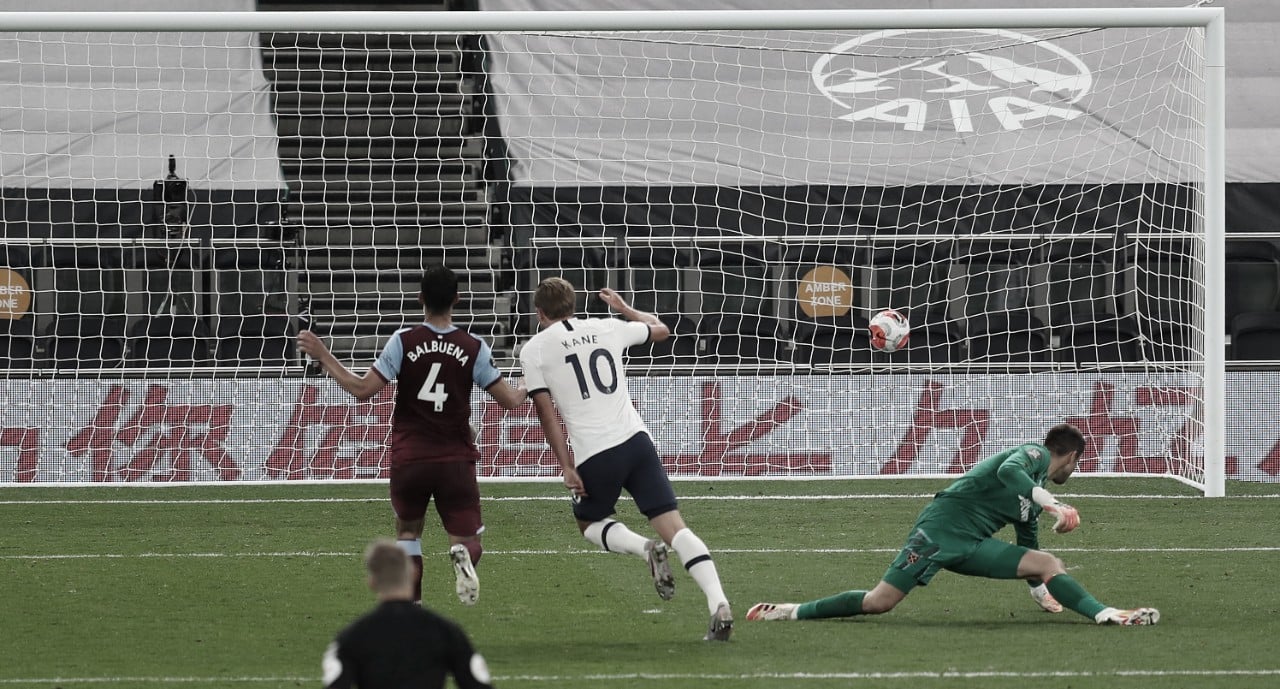 Com gol de Kane, Tottenham quebra jejum e vence duelo londrino com West Ham