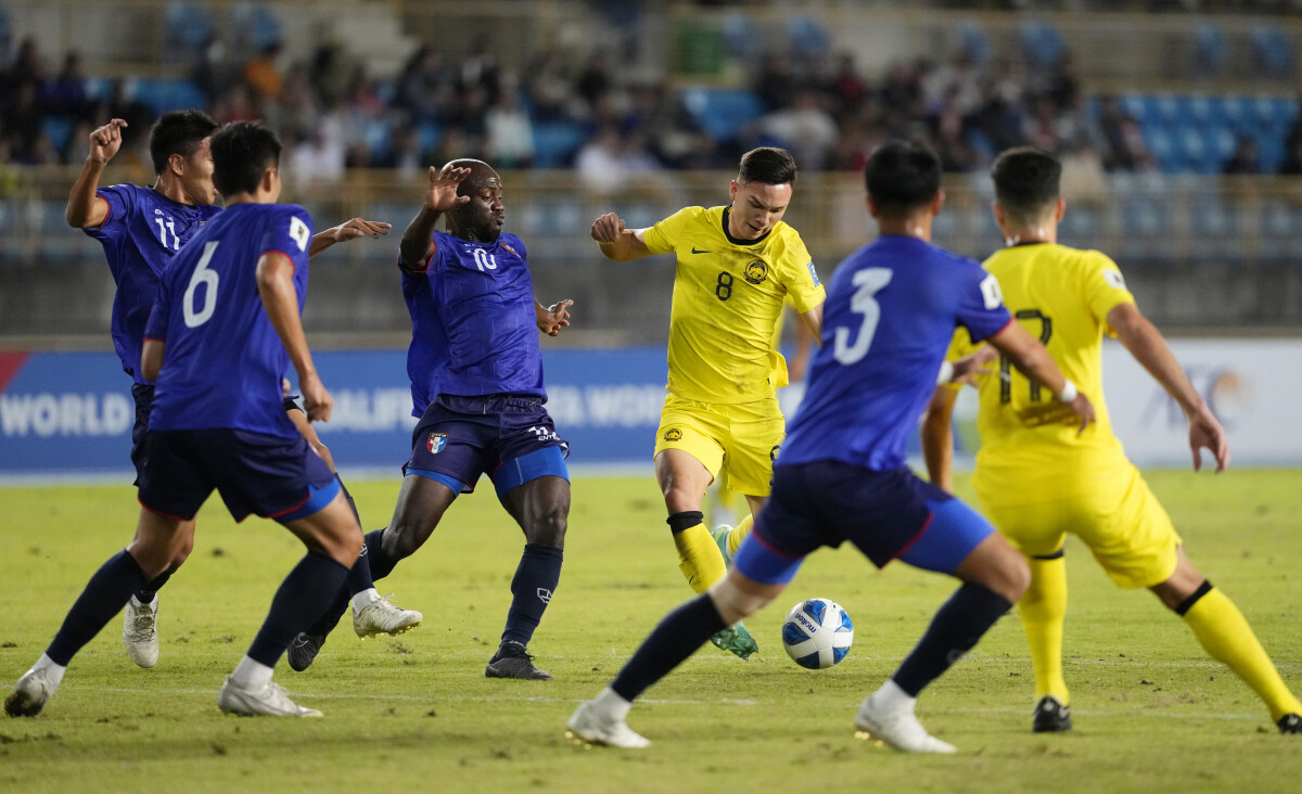 亮点和进球：马来西亚 3-1 中华台北 2026 年世界杯亚洲区预选赛