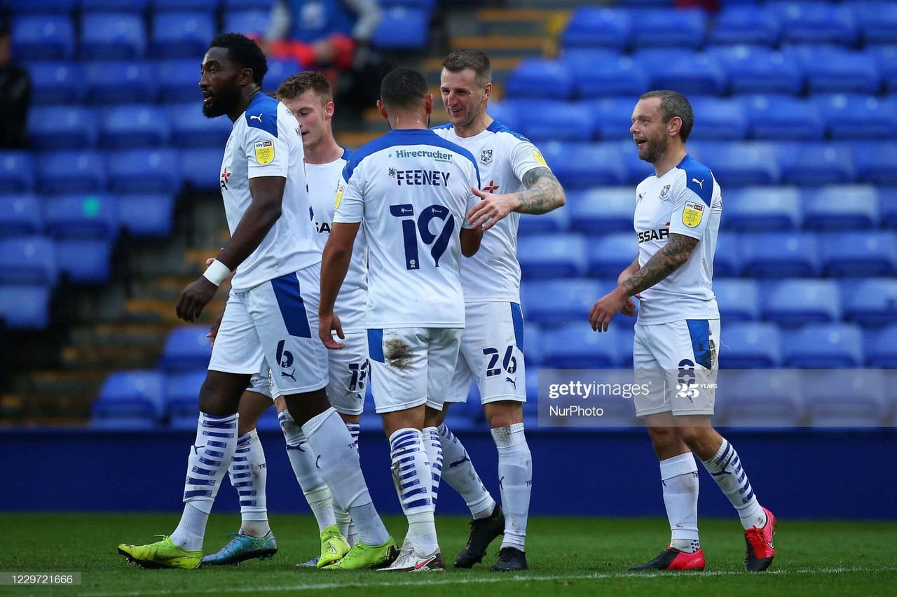 Tranmere Rovers 1-0 Carlisle United: Corey Blackett-Taylor thunderbolt moves Rovers a point off the Play-offs