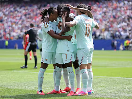 Norvegia-Francia 1-4: spettacolo Blues e primo posto