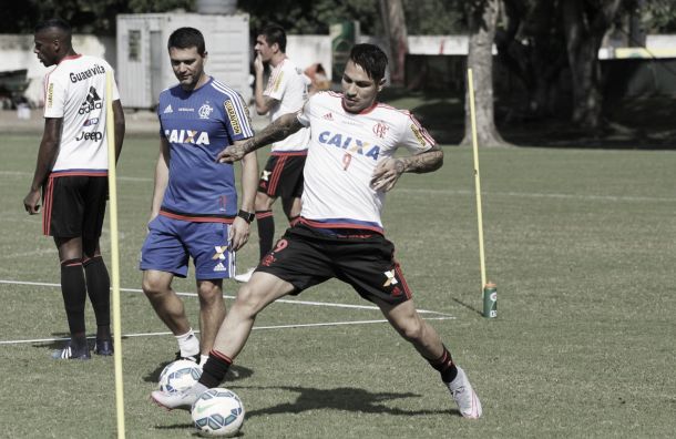 Guerrero treina como titular e estreia pelo Flamengo será diante do Internacional
