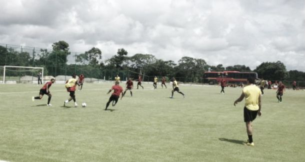 Eduardo Baptista promove mudanças no Sport no último treino antes de enfrentar o Grêmio