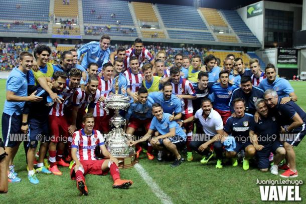 El Atlético de Madrid se proclama campeón del Trofeo Carranza por novena vez