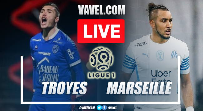 Goals and Highlights: Troyes 1-1 Marseille in Ligue 1