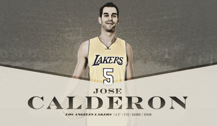 Calderon: "Siempre es bueno ser jugador de los Lakers"