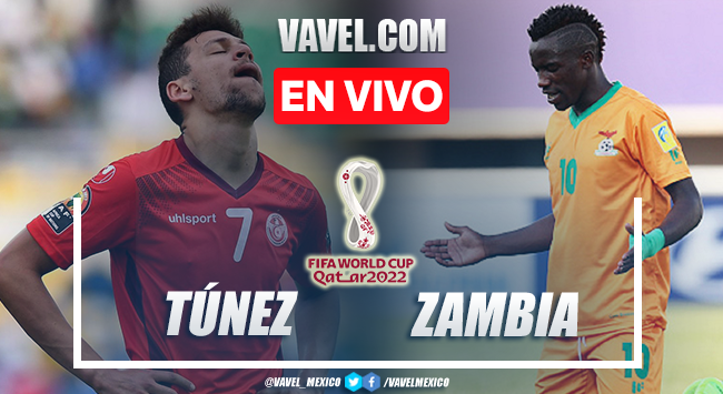 Goles y resumen del Túnez 3-1 Zambia en las Eliminatorias rumbo a Qatar 2022