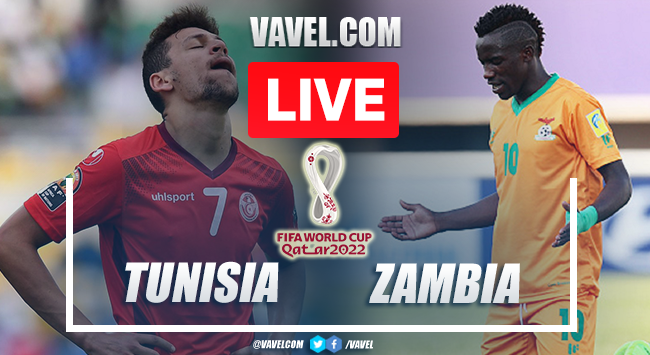 Goals and summary of Tunisia 3-1 Zambia in the qualifiers for Qatar 2022