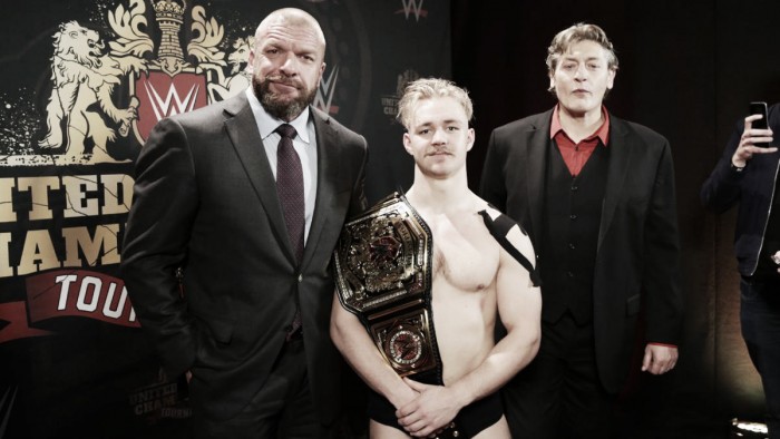 Tyler Bate is the first WWE United Kingdom Champion