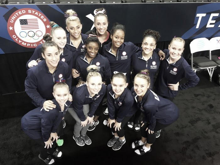 Result U.S. Women's Gymnastics Night One of the 2016 Olympic Trials