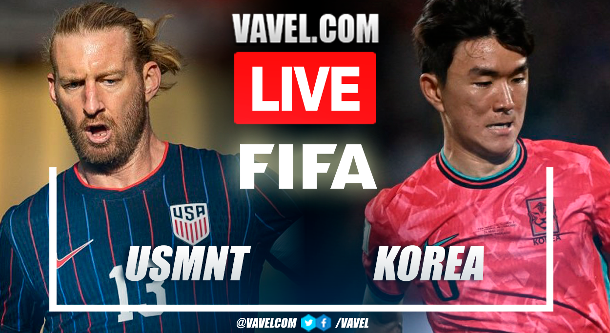 Goals and Highlights: USMNT 0-2 South Korea LIVE in Friendly Match