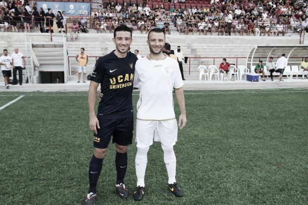 El UCAM Murcia CF logra su primera victoria de la temporada frente al Lucena