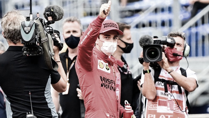 Leclerc, pole en casa Leclerc, pole en casa