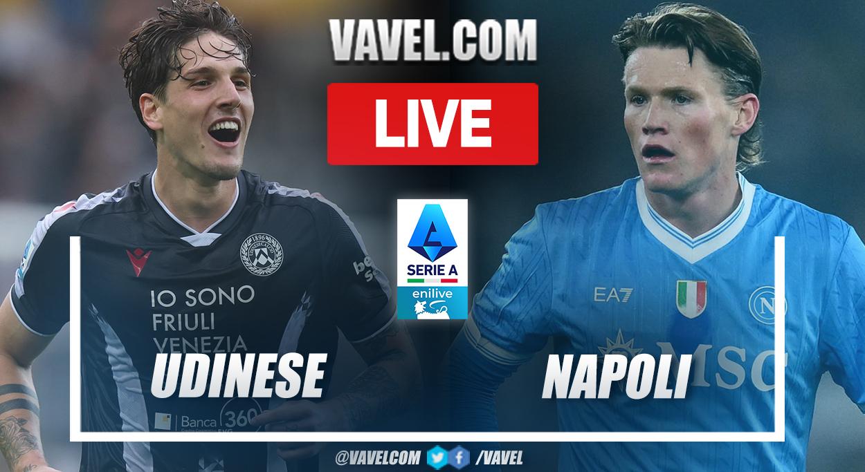 Udinese Vs Napoli LIVE Score Updates In Serie A Match 12 14 2025 Udi Nap En
