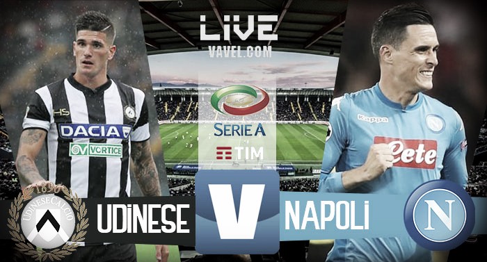 Udinese - Napoli in diretta, Live Serie A 2017/18 (0-1): sblocca e decide Jorginho, azzurri di nuovo primi!
