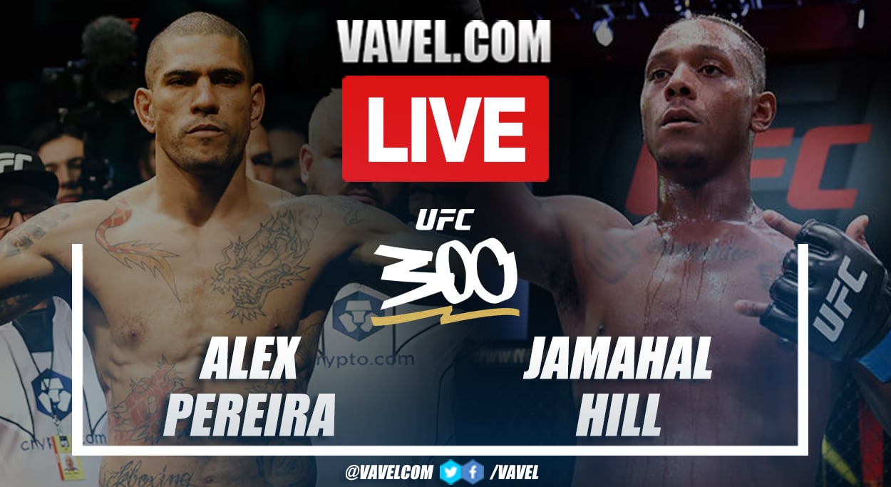 Summary of Alex Pereira vs Jamahal Hill at UFC 300