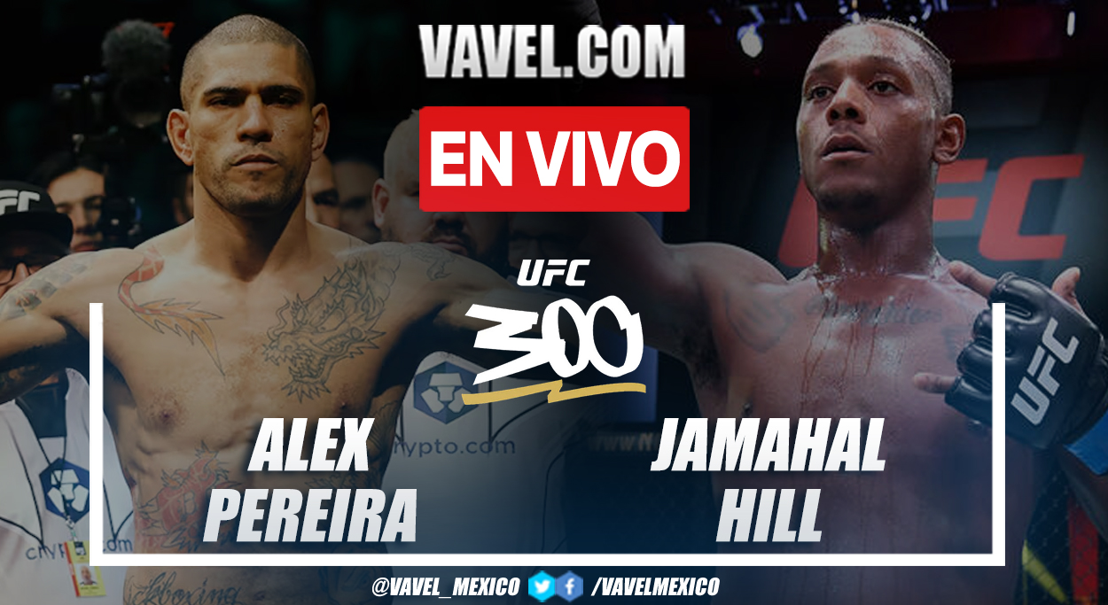 Resumen del Alex Pereira vs Jamahal Hill en UFC 300
