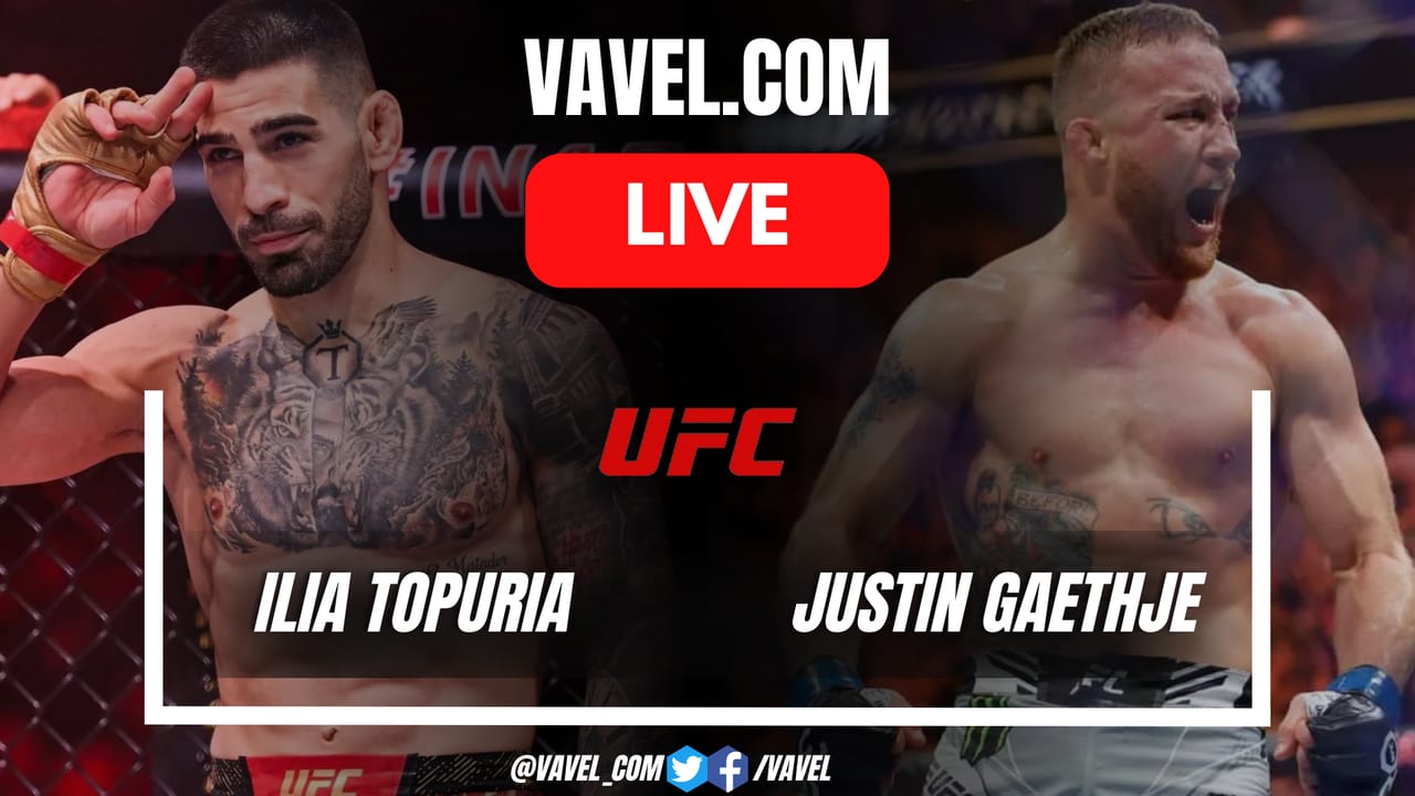 UFC LIVE Result Updates: Ilia Topuria vs Justin Gaethje in UFC Freedom 250