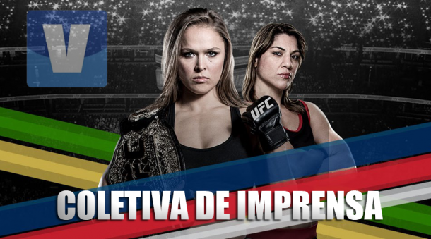 UFC 190 Ronda Rousey vs. Bethe Correia: coletiva de imprensa