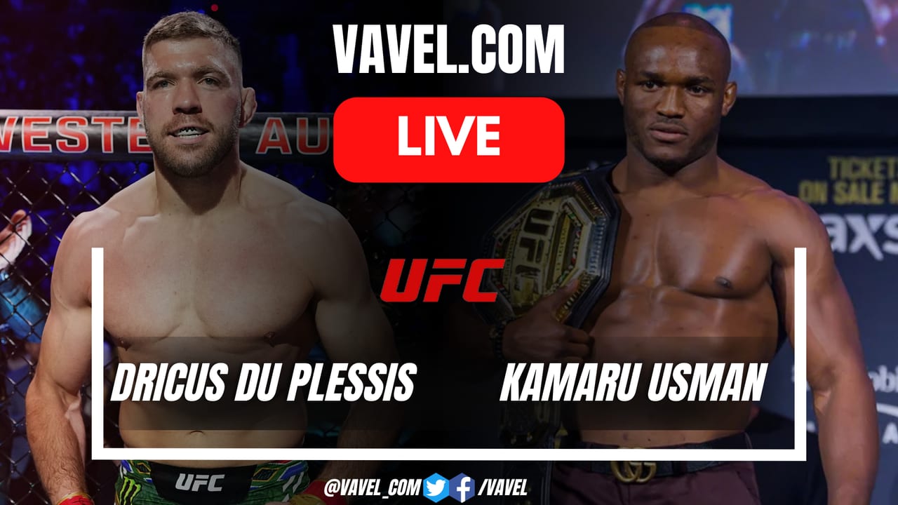 UFC LIVE Result Updates: Dricus du Plessis vs Kamaru Usman in UFC Fight Night