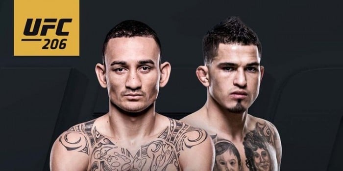UFC 206: Max Holloway defeats Anthony Pettis to win interim featherweight title
