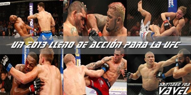 Un 2013 lleno de acción para UFC
