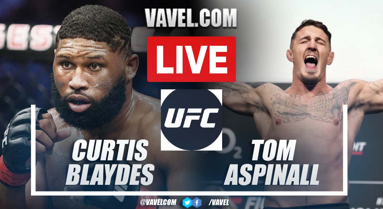 Summary and highlights of Curtis Blaydes vs Tom Aspinall at UFC Fight Night