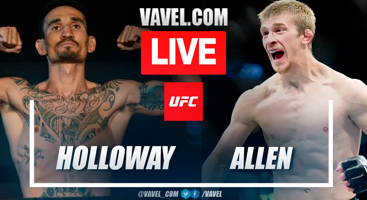 Summary and highlights of Max Holloway vs Arnold Allen at UFC Fight Night