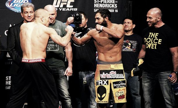Georges St. Pierre - Johny Hendricks, UFC 167