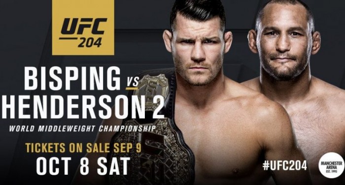 UFC 204: Michael Bisping, Dan Henderson e Vitor Belfort