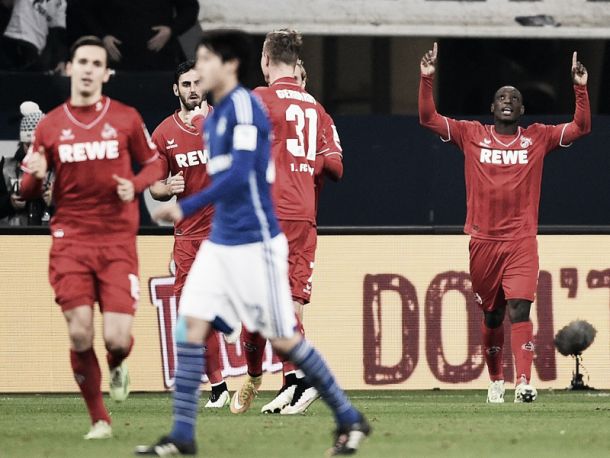 FC Schalke 04 1-2 FC Köln: Schalke disappoint as Köln end losing run