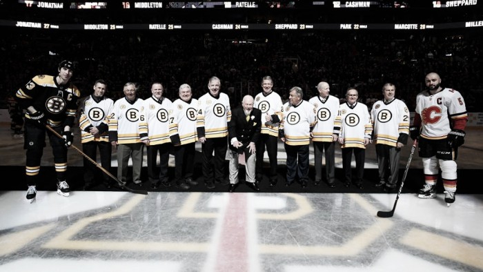 Los Bruins honraron al equipo de 1977/78
