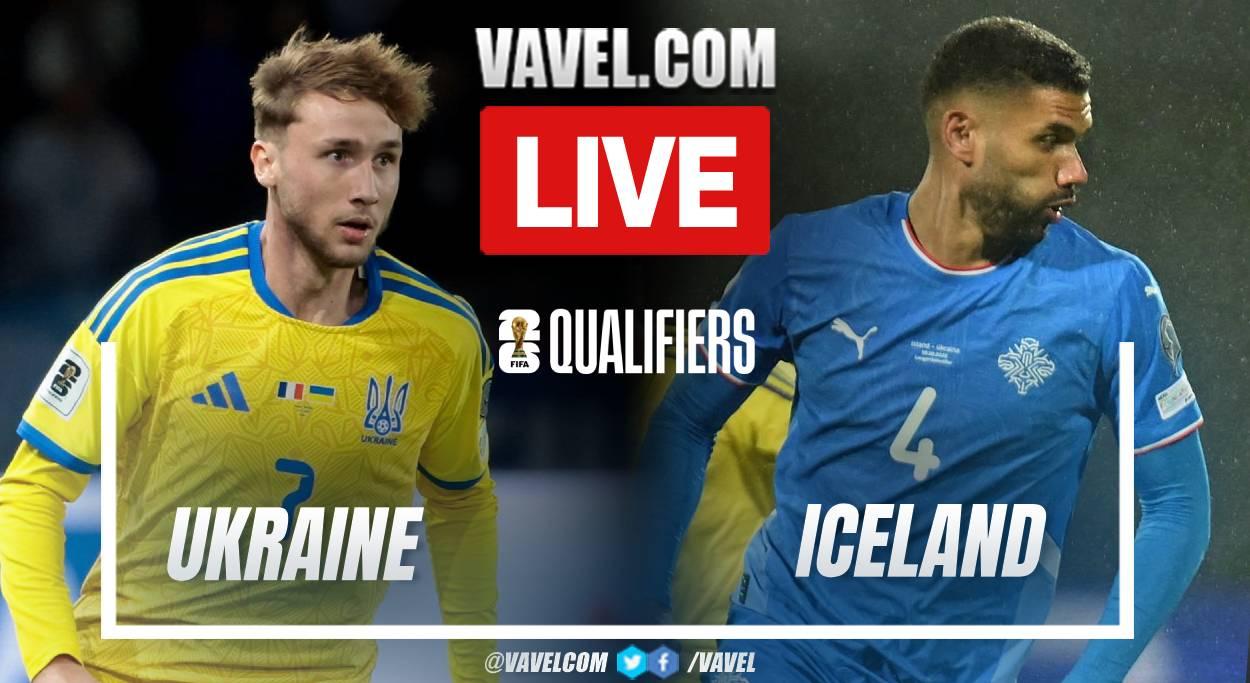 Goals and Highlights: Ukraine 2-0 Iceland in 2026 World Cup Qualifiers