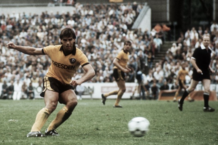 The decline of East German football and Dynamo Dresden