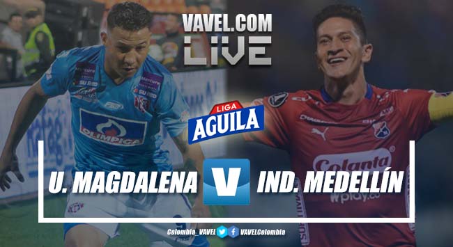 Resumen: Unión Magdalena vs Independiente Medellín por la cuarta fecha de la Liga Aguila 2019-II