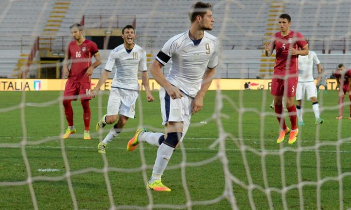 Partita Italia-Andorra Under 21  (3-0) in qualificazioni EURO 2017, Tris azzurro con Pellegrini!
