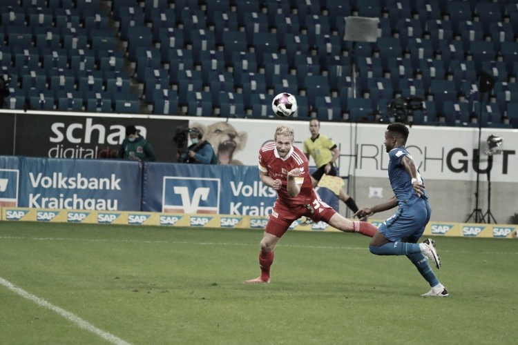 Com um a mais, Union Berlin visita Hoffenheim e consegue vitória Com um a mais, Union Berlin visita Hoffenheim e consegue vitória